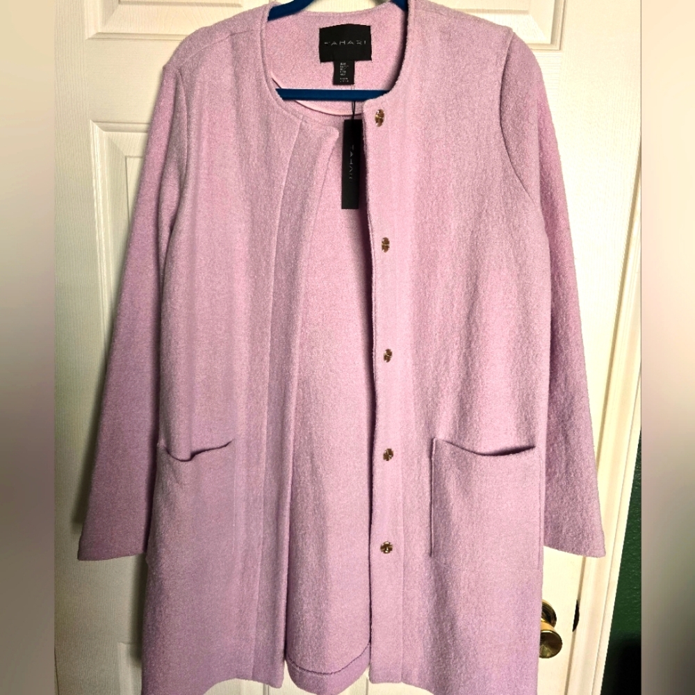 Tahari duster jacket